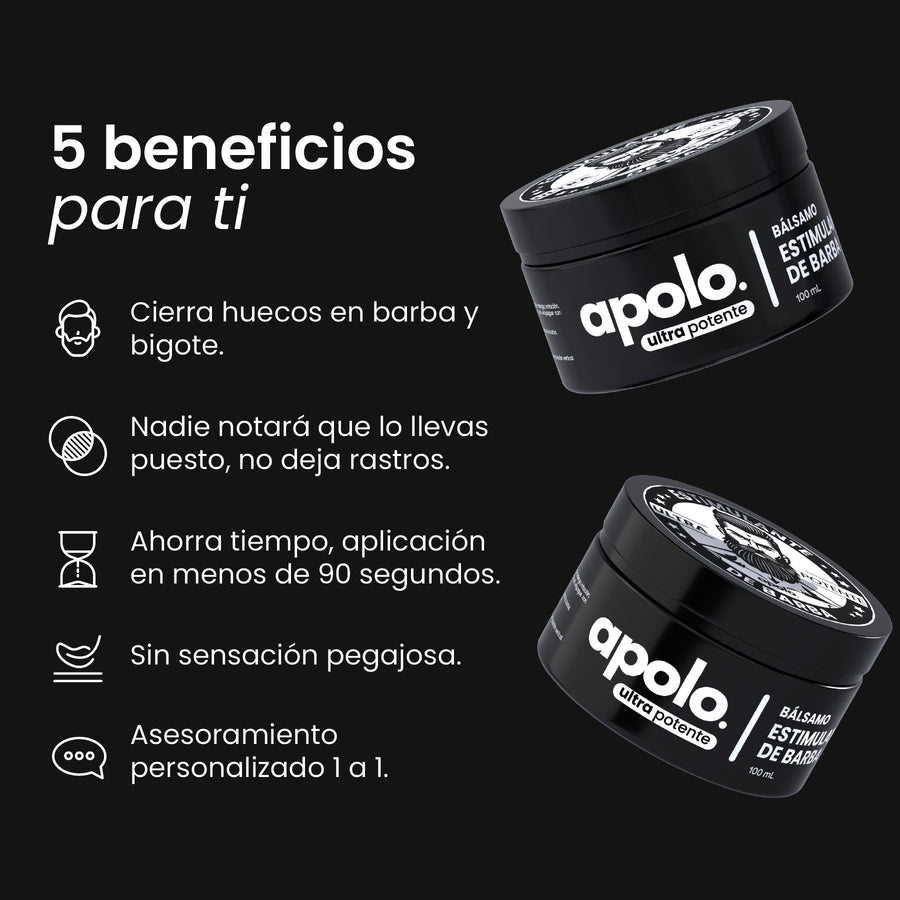 APOLO ESTIMULANTE BARBA 80 ML