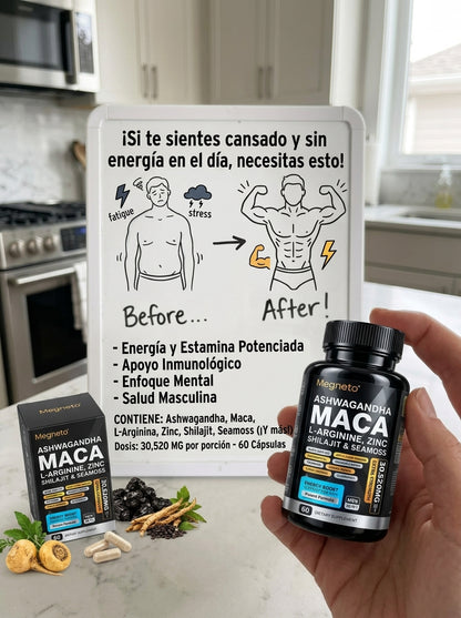 ASHWAGANDHA MACA